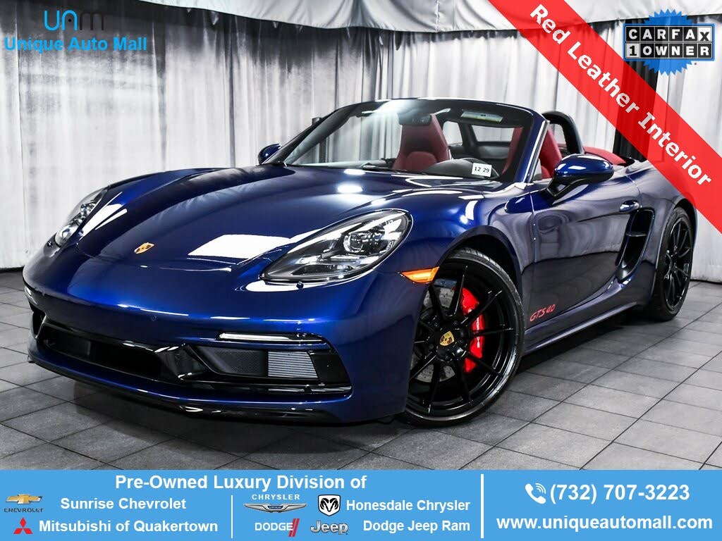 2025 Porsche 718 Boxster GTS 4.0 RWD