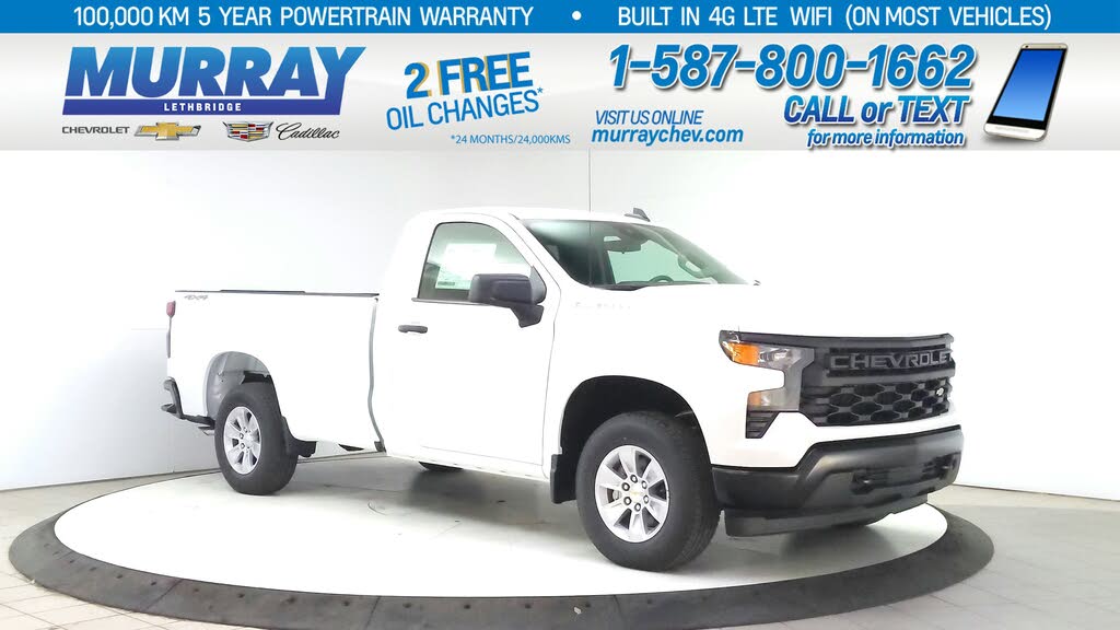 2026 Chevrolet Silverado 1500 Work Truck Regular Cab LB 4WD