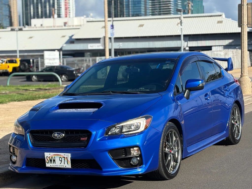 2016 Subaru WRX STI Limited with Wing Spoiler