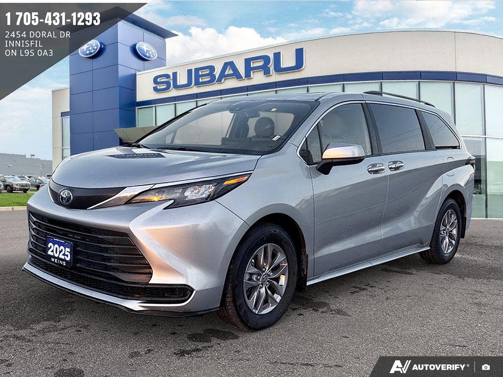 2025 Toyota Sienna XLE 8-Passenger FWD