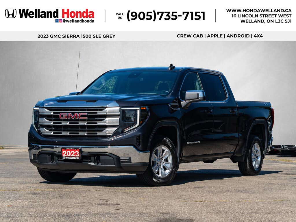 2023 GMC Sierra 1500 SLE Crew Cab 4WD