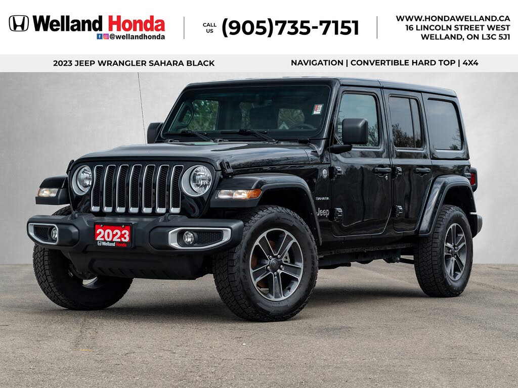 2023 Jeep Wrangler Sahara 4-Door 4WD