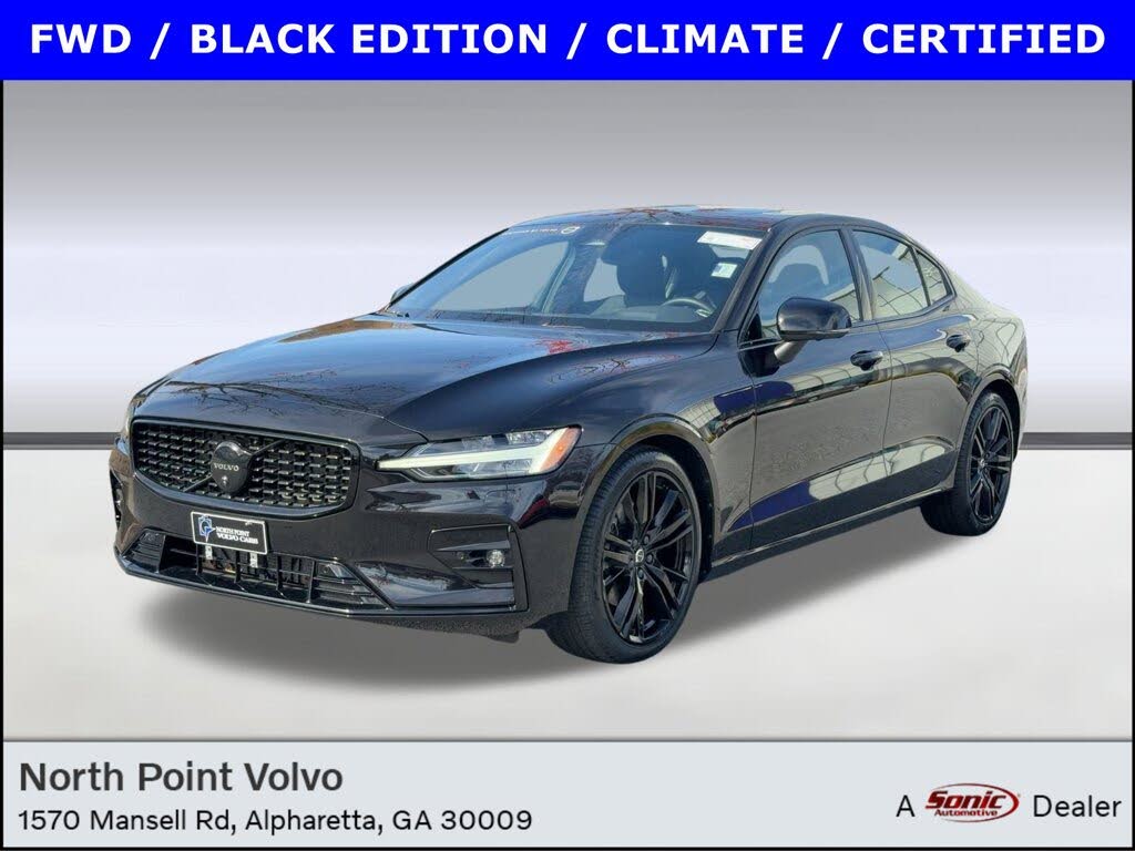 2024 Volvo S60 B5 Plus Black Edition FWD
