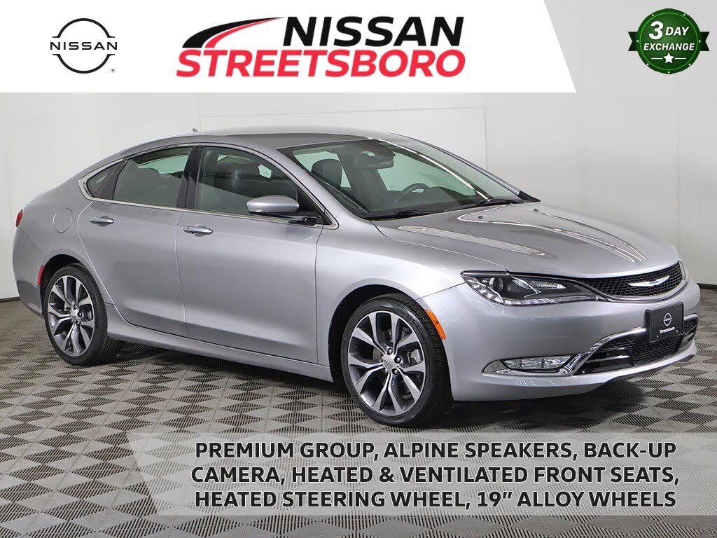 2015 Chrysler 200 C Sedan FWD