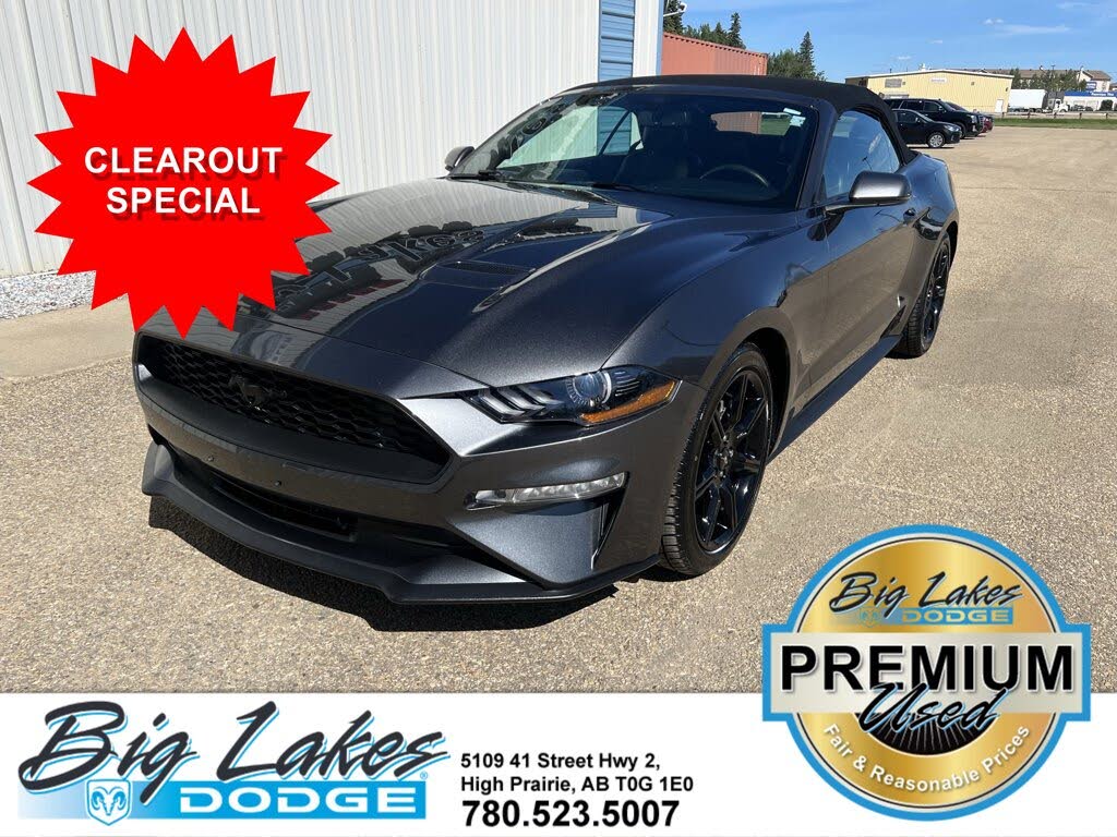2018 Ford Mustang EcoBoost Premium Convertible RWD