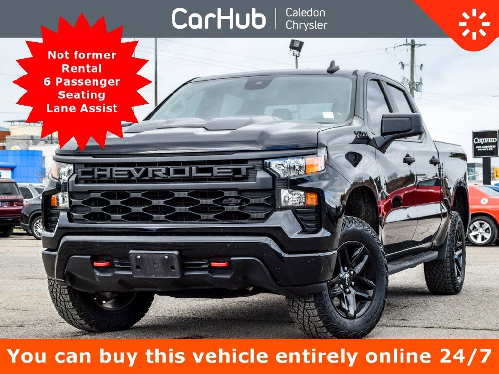 Chevrolet Silverado 1500 Custom Trail Boss Crew Cab 4WD 2023