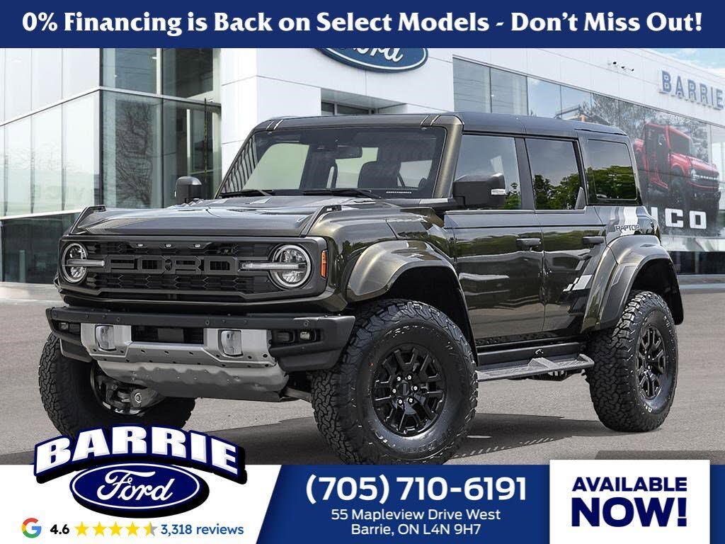 2025 Ford Bronco Raptor 4WD