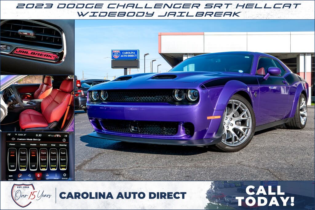 2023 Dodge Challenger SRT Hellcat Widebody Jailbreak RWD