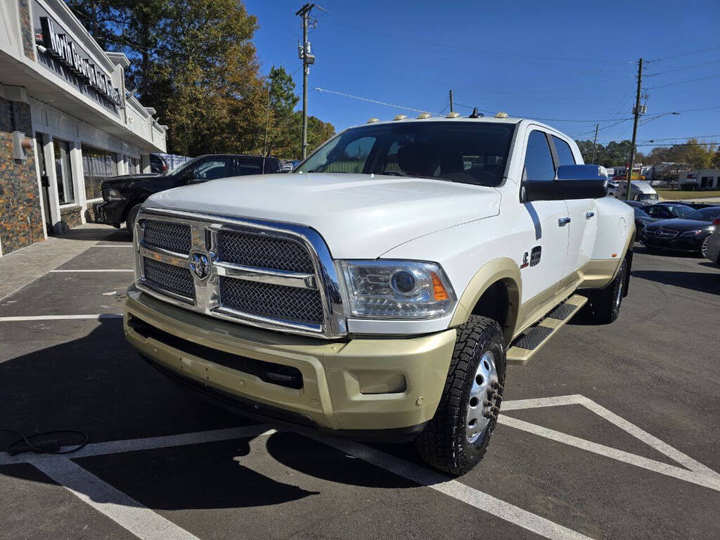 2016 RAM 3500 Laramie Longhorn Mega Cab DRW 4WD