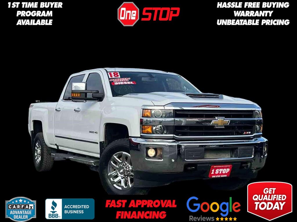 2018 Chevrolet Silverado 3500HD LTZ Crew Cab 4WD