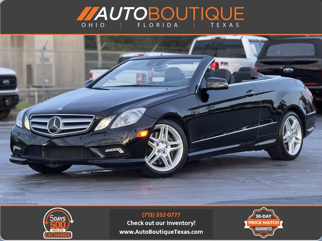 2011 Mercedes-Benz E-Class E 550 Cabriolet