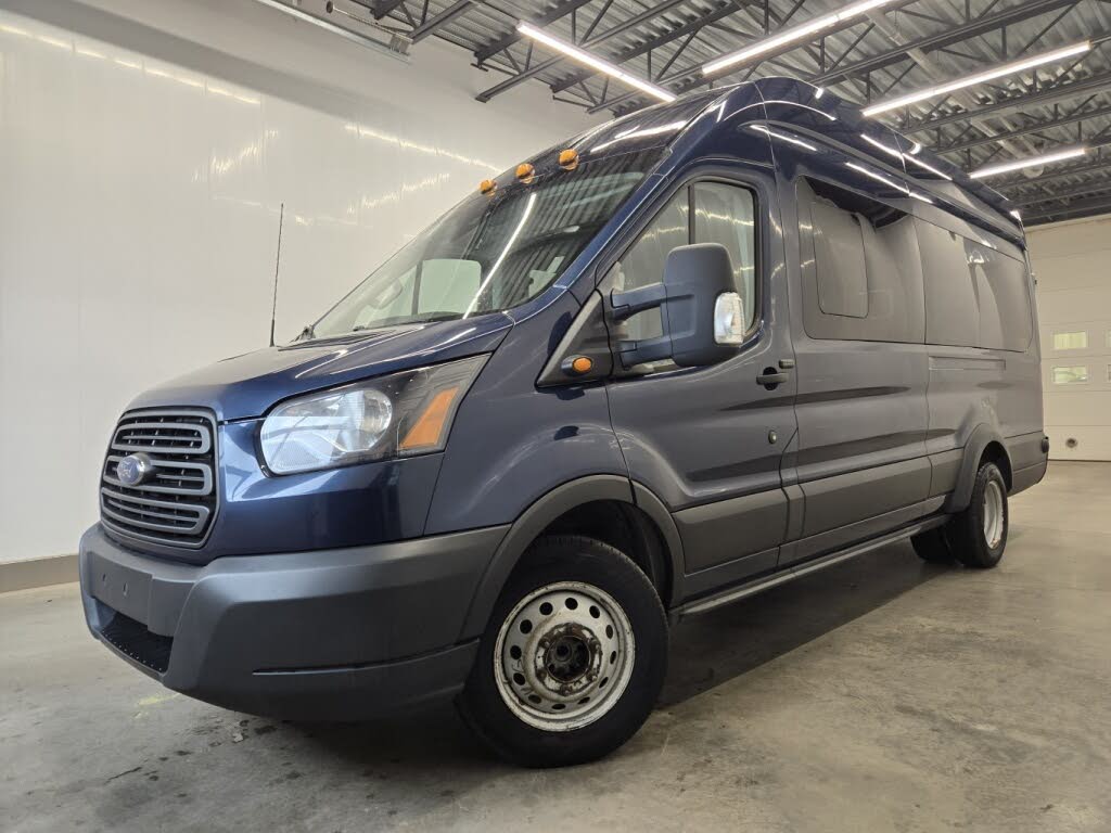 2019 Ford Transit Passenger 350 HD XL Extended High Roof LWB DRW RWD with Sliding Passenger-Side Door