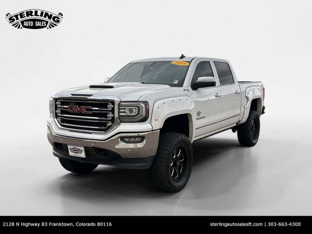 2016 GMC Sierra 1500 SLT Crew Cab 4WD