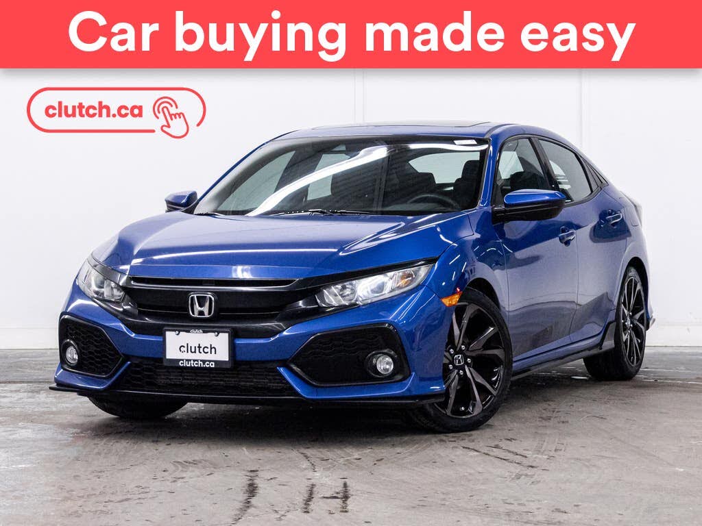 2018 Honda Civic Hatchback Sport FWD with Honda Sensing