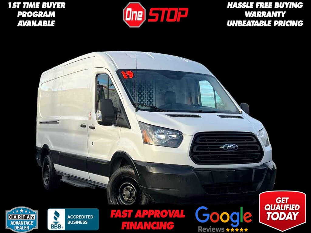 2019 Ford Transit Cargo 150 Medium Roof LWB RWD with Sliding Passenger-Side Door