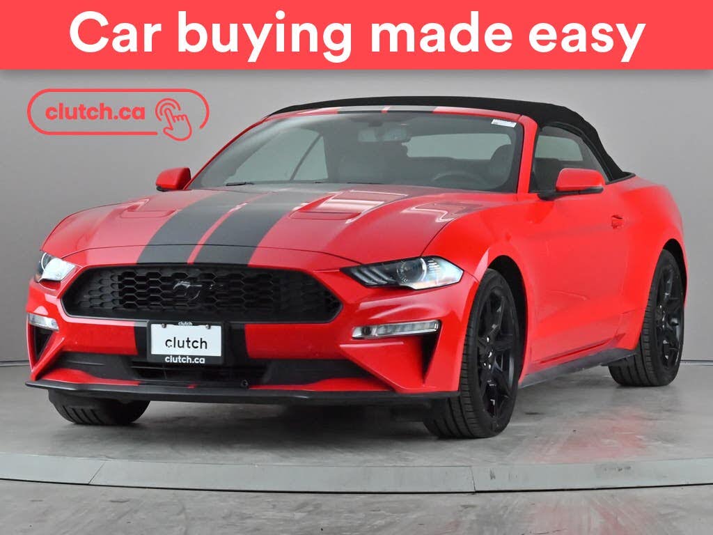 2018 Ford Mustang EcoBoost Premium Convertible RWD