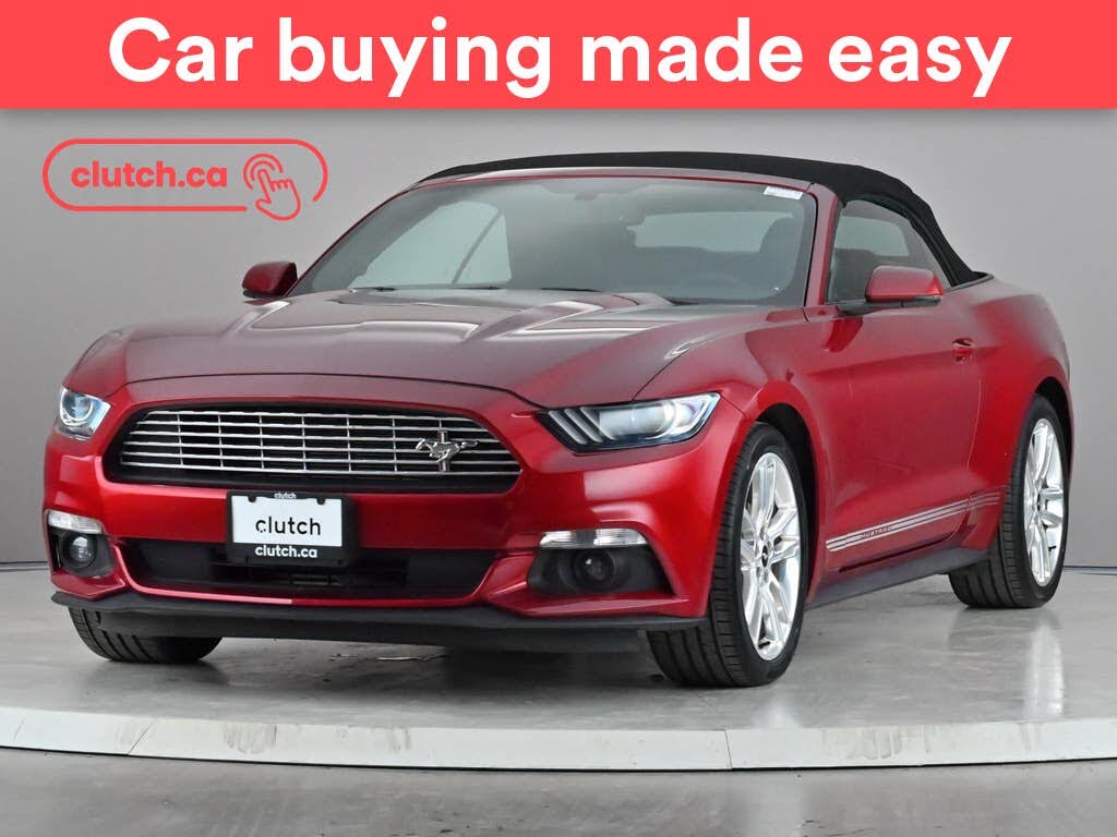 2017 Ford Mustang EcoBoost Premium Convertible RWD