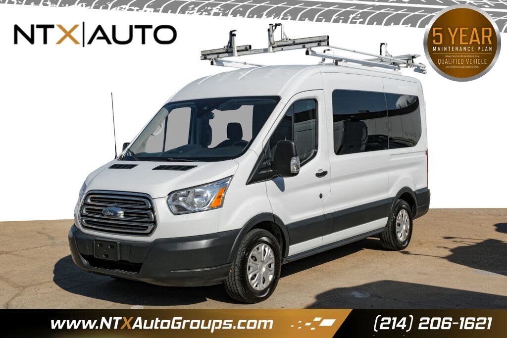 2018 Ford Transit Passenger 150 XLT Medium Roof RWD with Sliding Passenger-Side Door