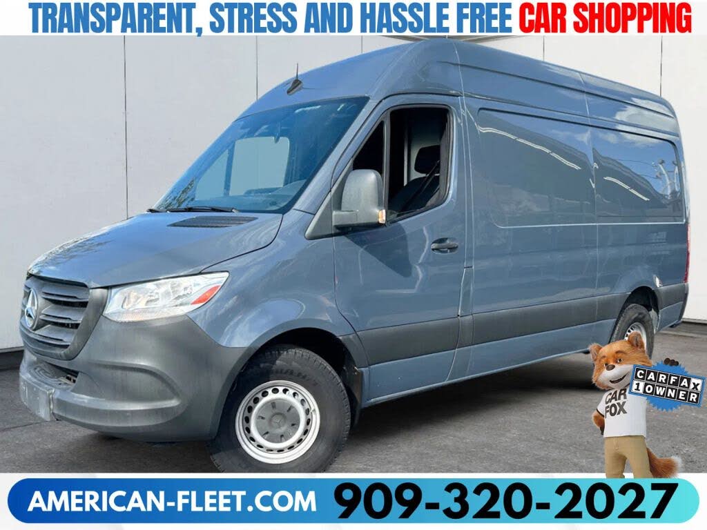 2019 Mercedes-Benz Sprinter 3500 144 V6 High Roof Crew Van RWD