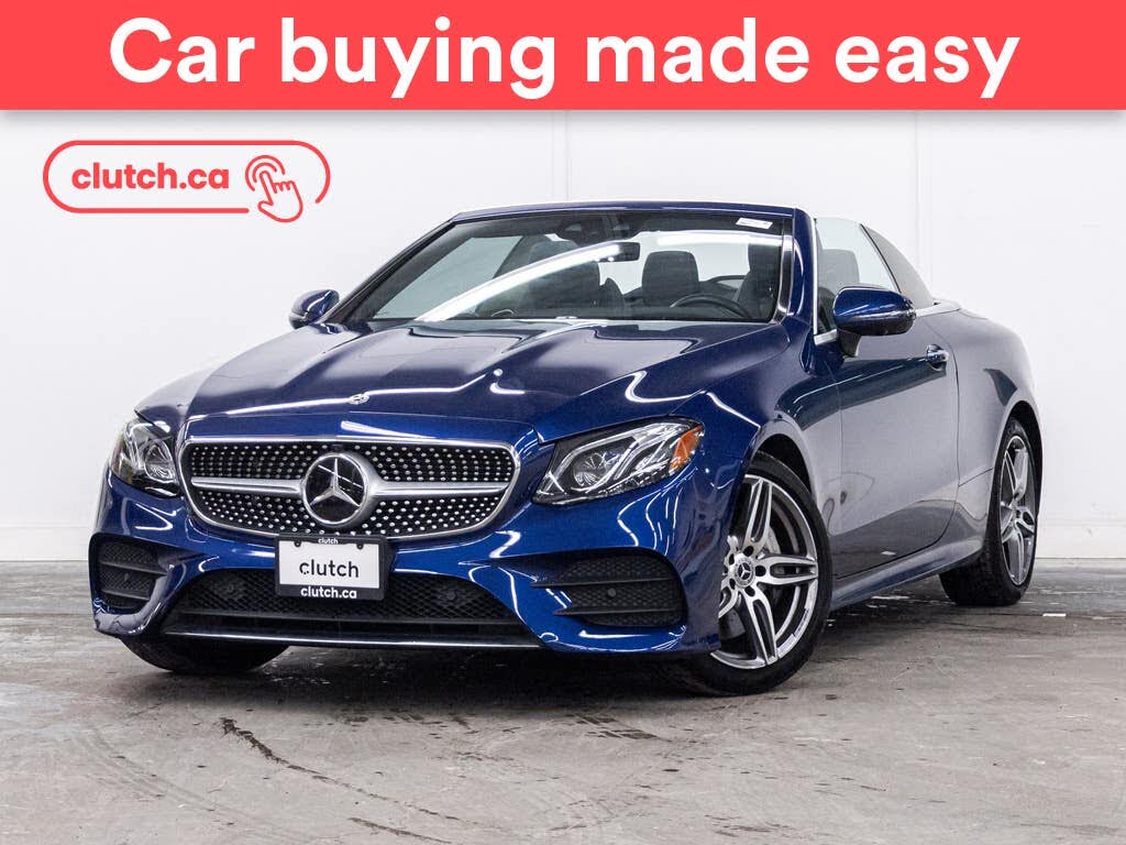 2020 Mercedes-Benz E-Class E 450 4MATIC Cabriolet AWD