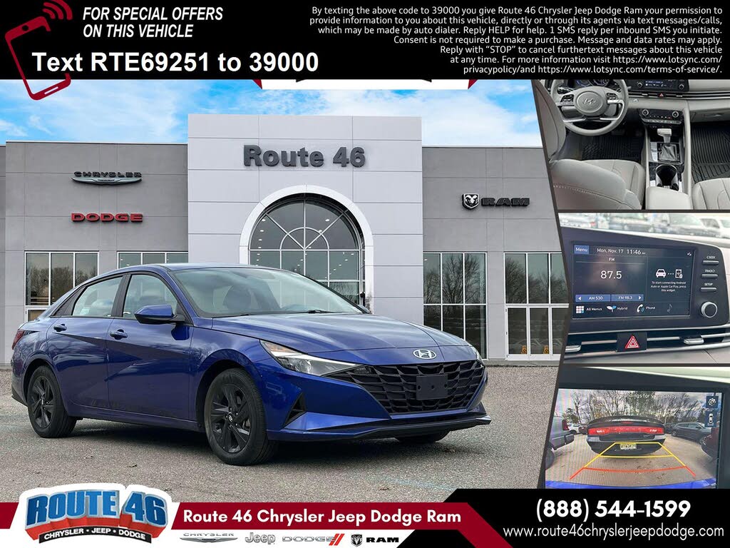2023 Hyundai Elantra Hybrid Blue FWD