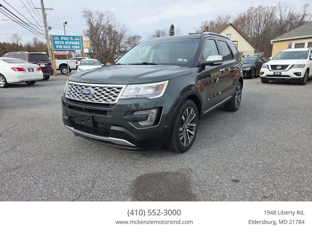 2016 Ford Explorer Platinum 4WD