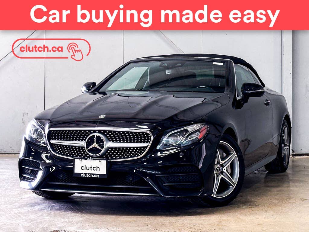 2018 Mercedes-Benz E-Class E 400 4MATIC Cabriolet AWD