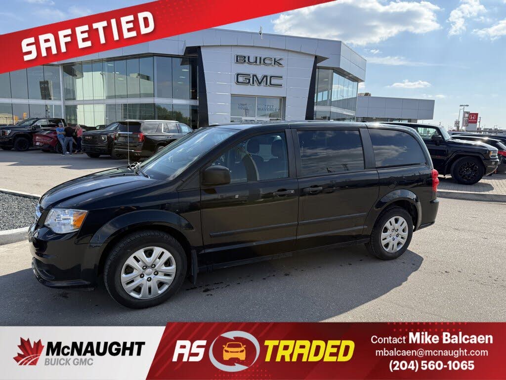 2016 Dodge Grand Caravan Canada Value Package FWD