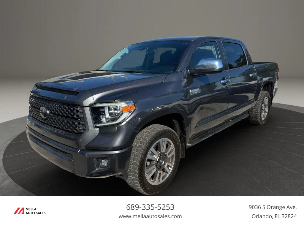 2018 Toyota Tundra Platinum CrewMax 5.7L FFV 4WD
