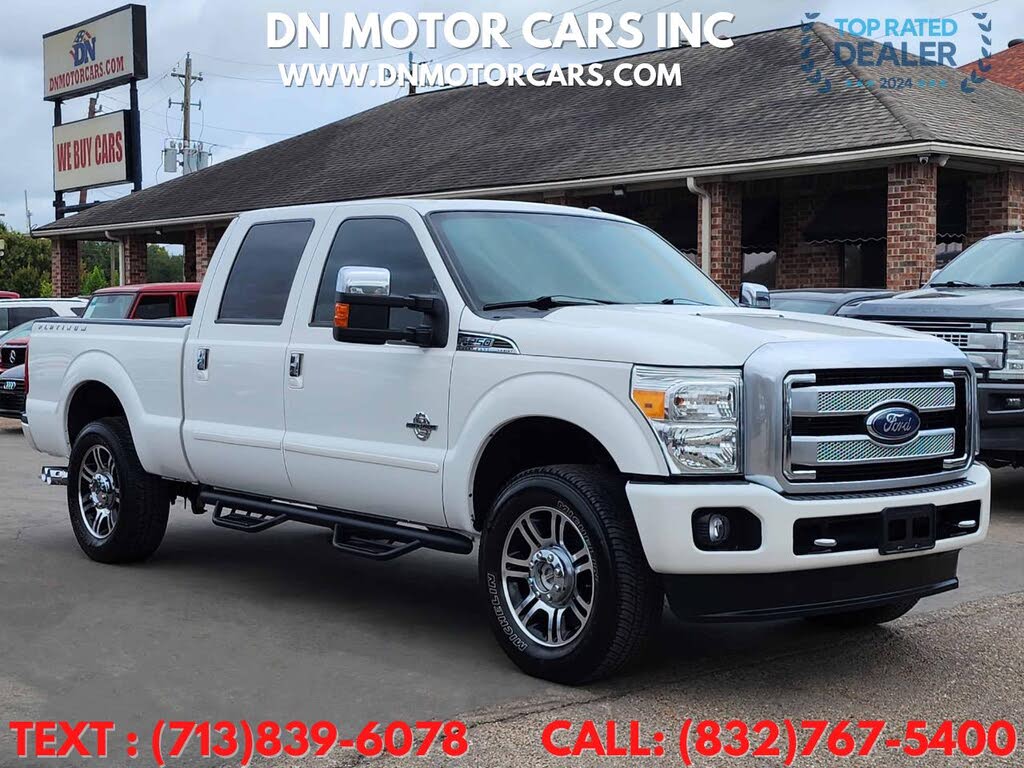 2015 Ford F-250 Super Duty Platinum Crew Cab 4WD