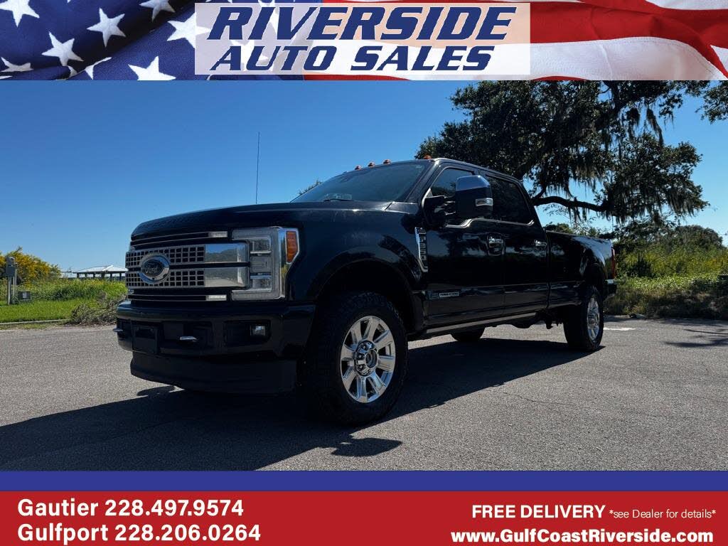 2018 Ford F-350 Super Duty Platinum Crew Cab LB 4WD
