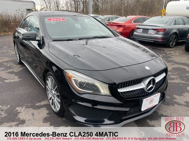 2016 Mercedes-Benz CLA 250 4MATIC