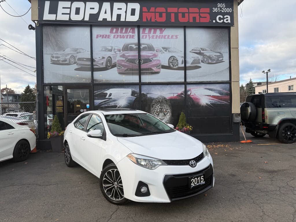 2015 Toyota Corolla S