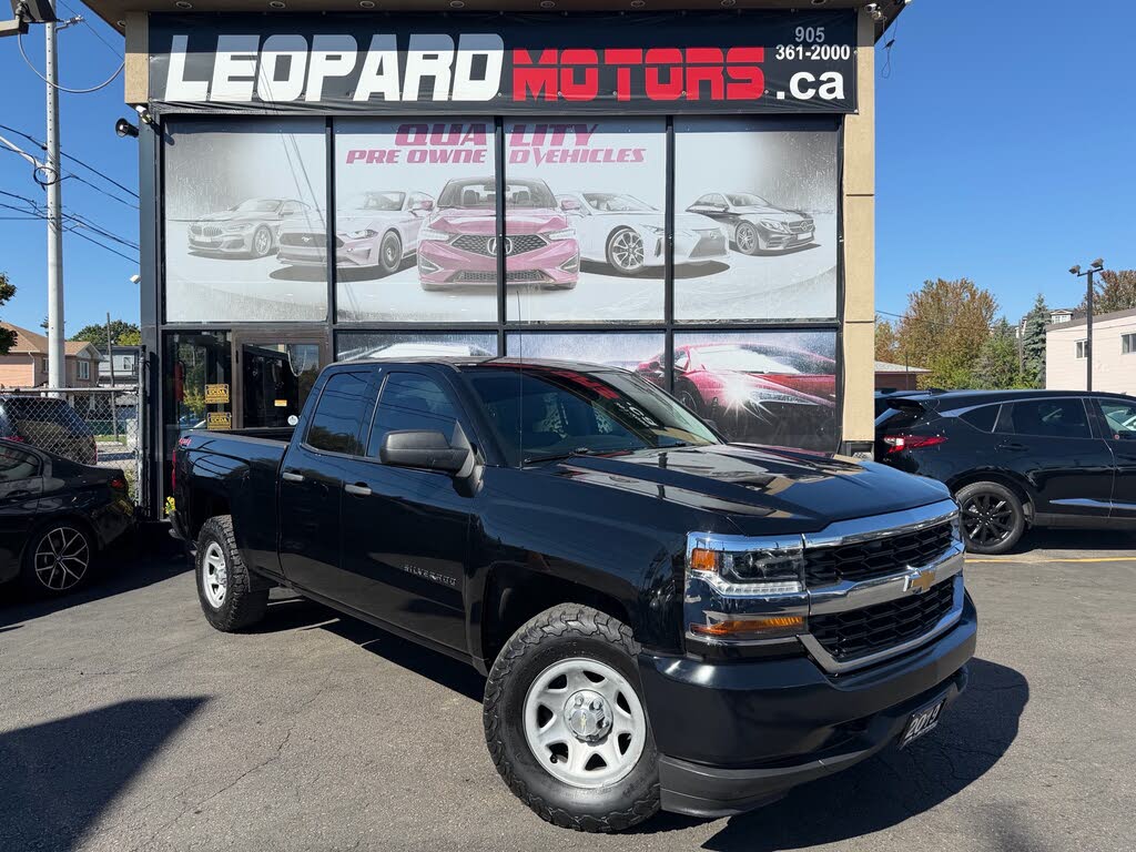 2019 Chevrolet Silverado 1500 Work Truck Double Cab 4WD