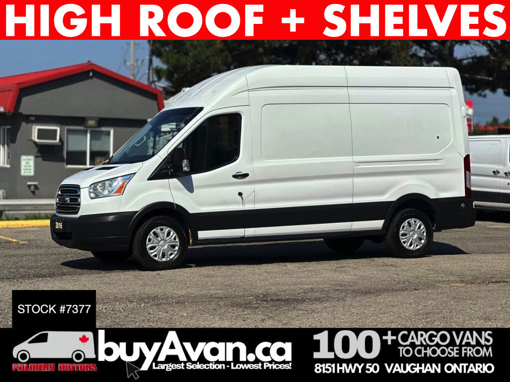 Ford Transit Cargo 350 3dr LWB High Roof with Sliding Passenger Side Door 2016