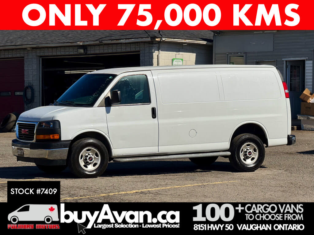 2017 GMC Savana Cargo 2500 RWD