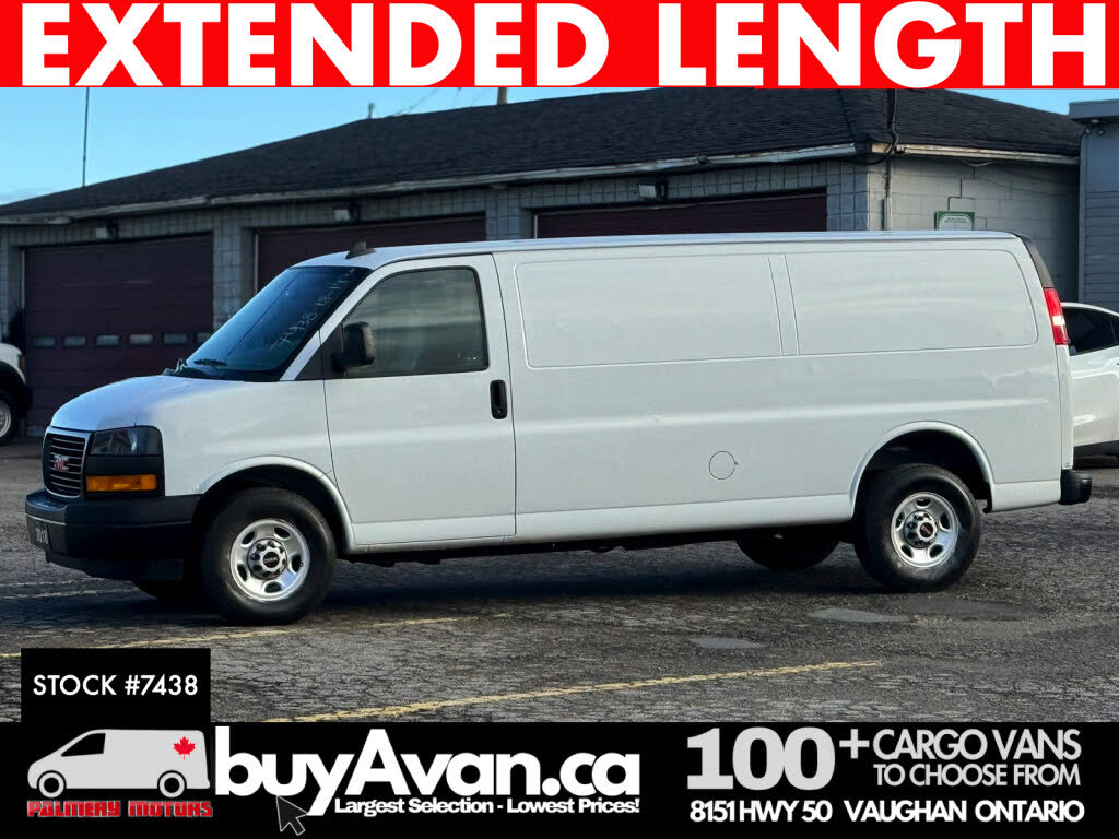 2018 GMC Savana Cargo 2500 Extended RWD