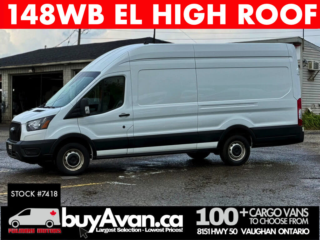 2021 Ford Transit Cargo 250 High Roof Extended LB RWD