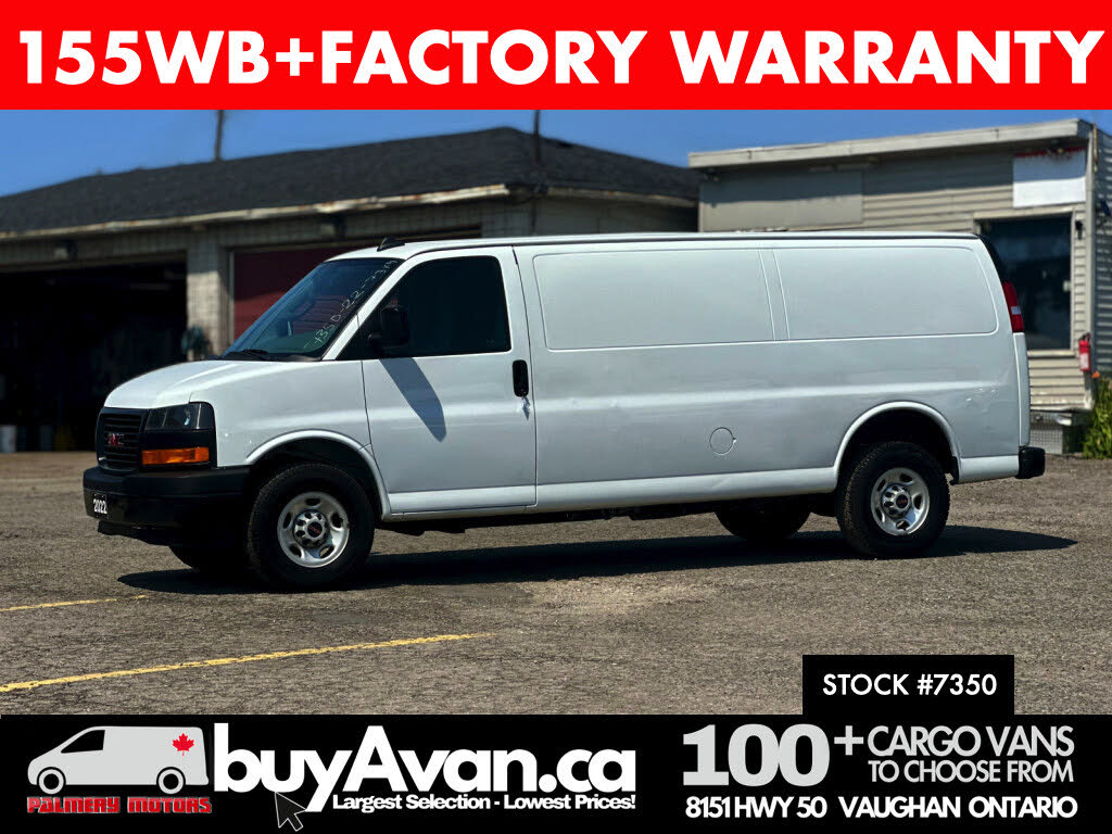 2022 GMC Savana Cargo 2500 Extended RWD