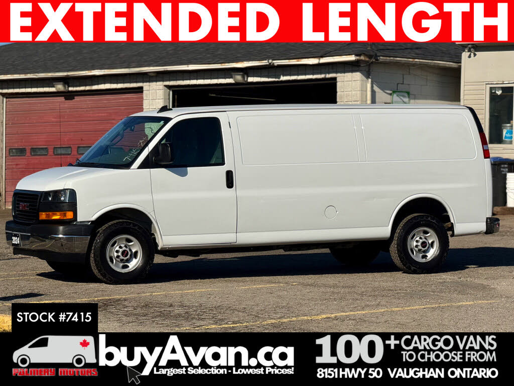 2024 GMC Savana Cargo 2500 Extended RWD