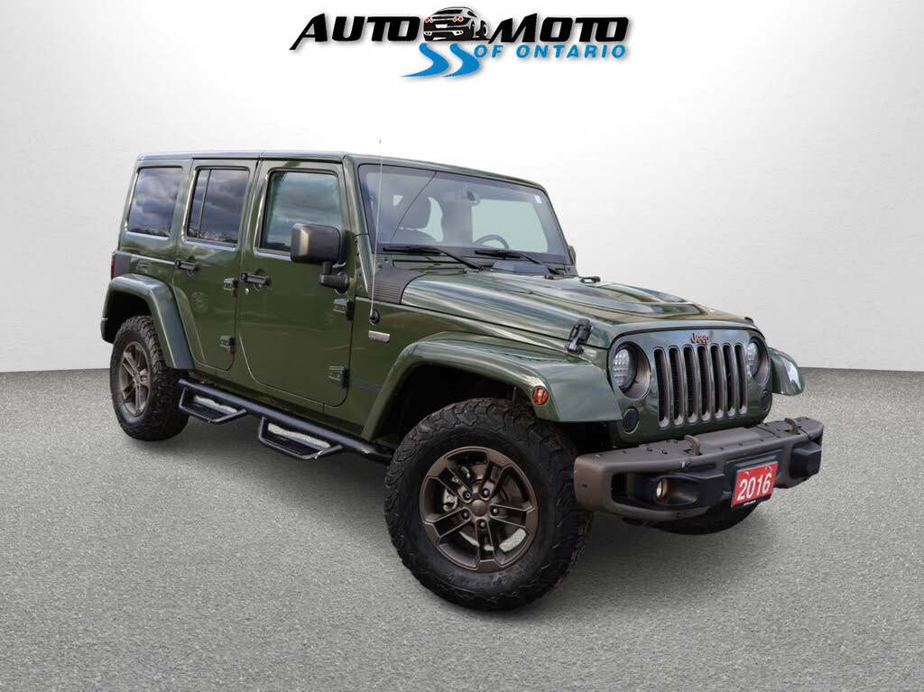 2016 Jeep Wrangler Unlimited Sahara 75th Anniversary 4WD