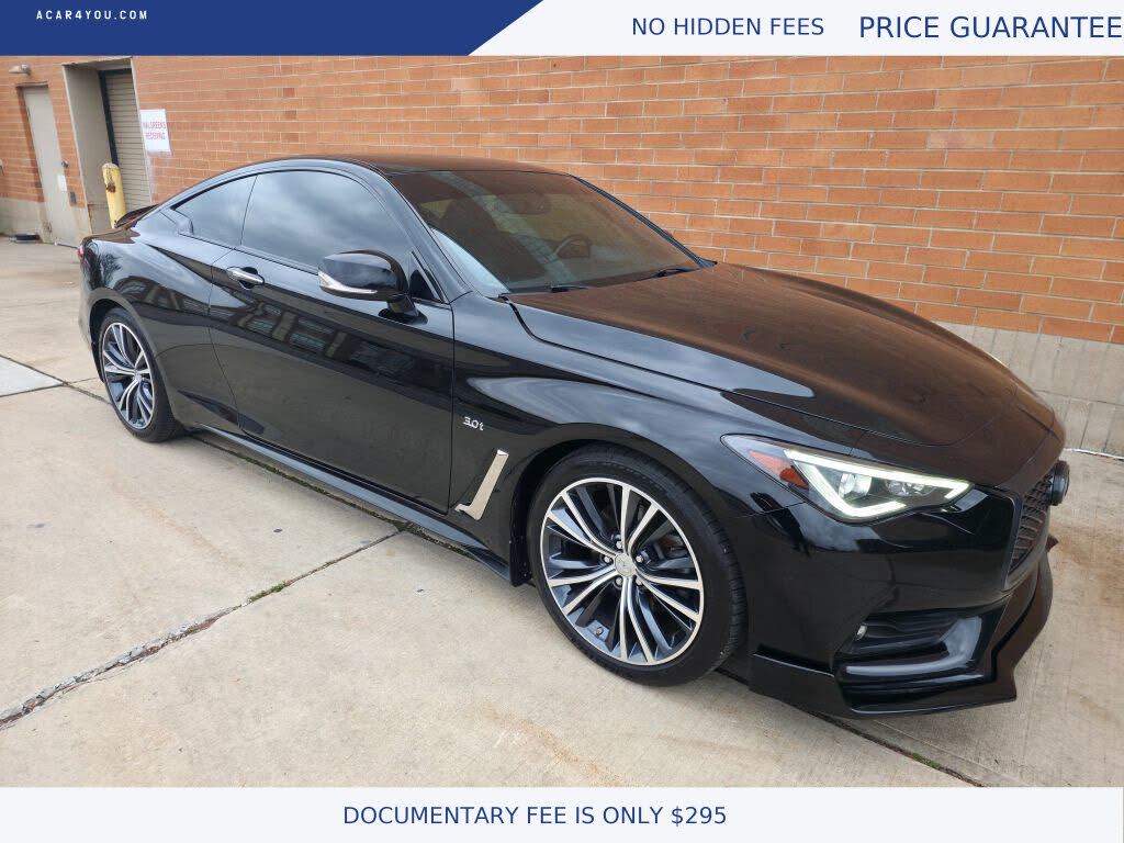 2018 INFINITI Q60 3.0t Luxe Coupe AWD
