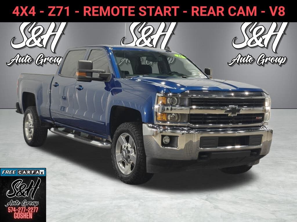 2016 Chevrolet Silverado 2500HD LT Crew Cab 4WD