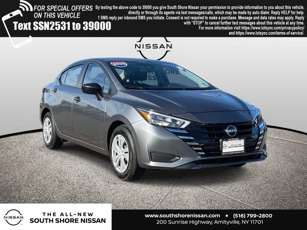 2025 Nissan Versa S FWD