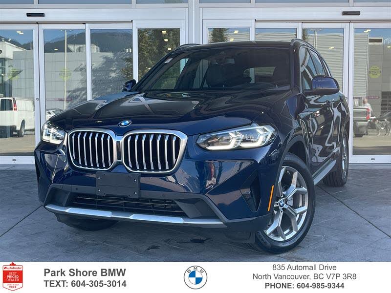 2022 BMW X3 xDrive30i AWD