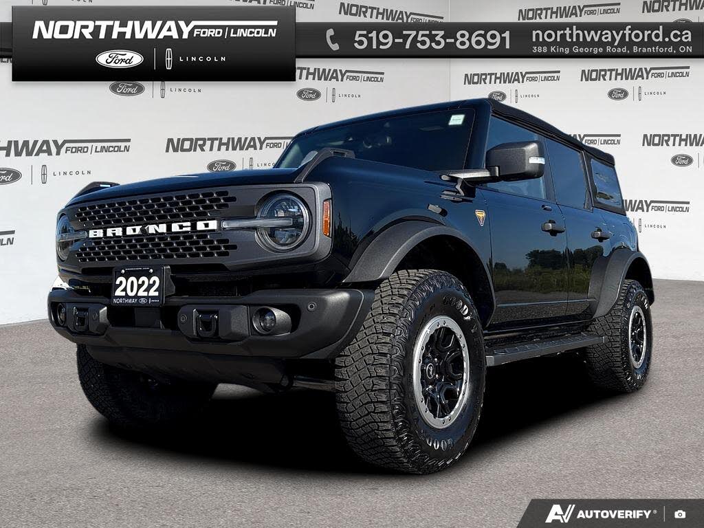 2022 Ford Bronco Badlands Advanced 4-Door 4WD