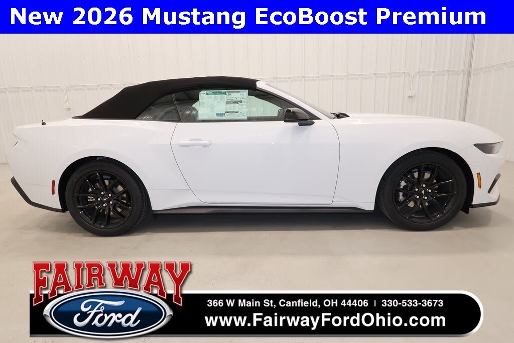 2026 Ford Mustang EcoBoost Premium Convertible RWD