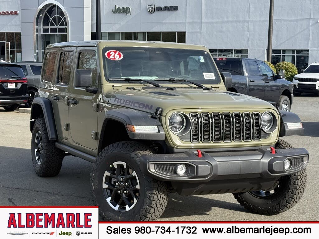 2026 Jeep Wrangler Rubicon 4-Door 4WD