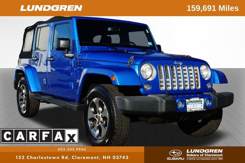 2016 Jeep Wrangler Unlimited Sahara 4WD
