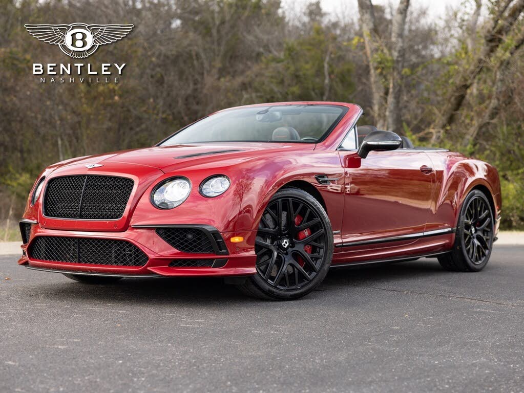 2018 Bentley Continental Supersports Convertible AWD